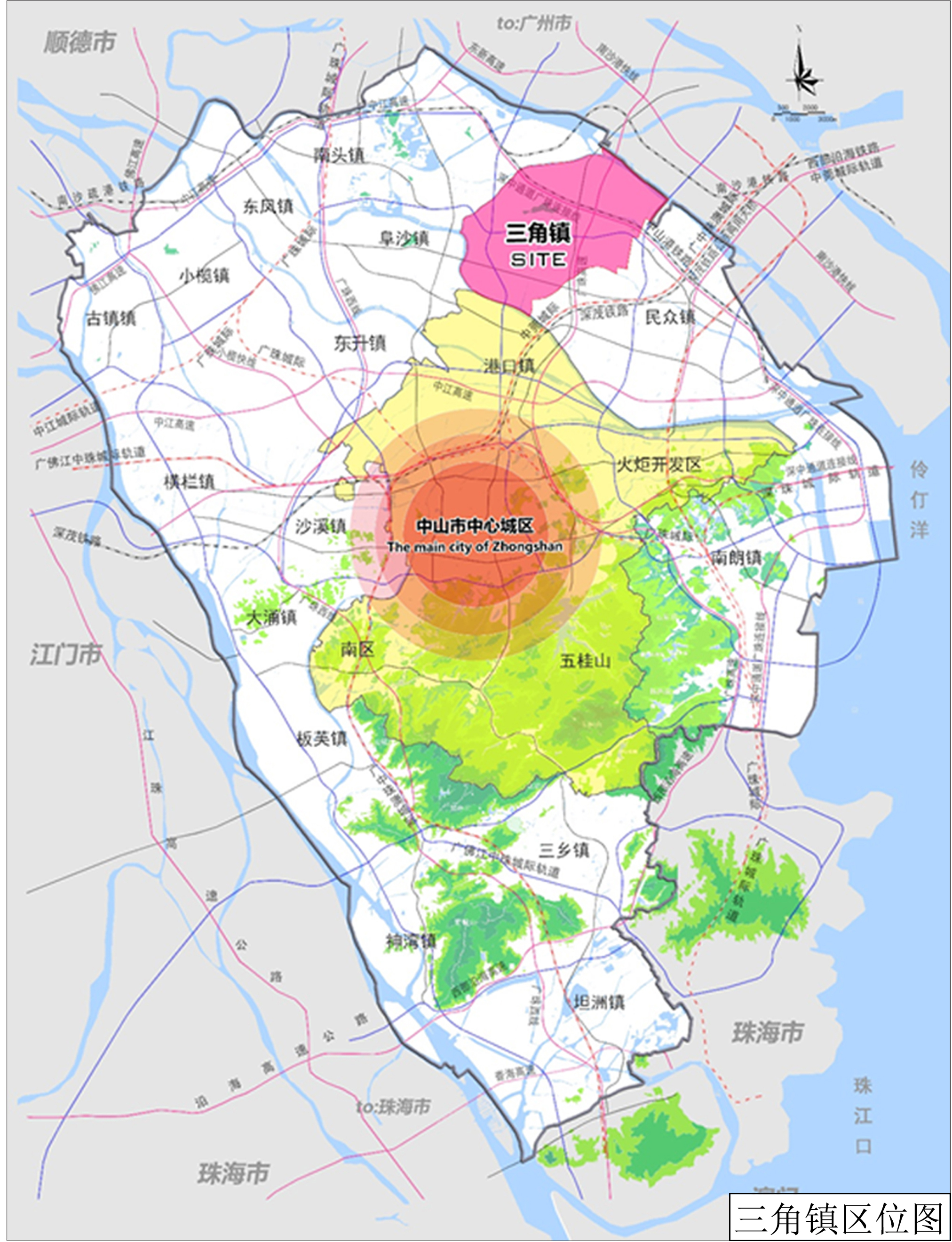 中山市三角镇三旧改造城市更新专项规划20172020年规划公示